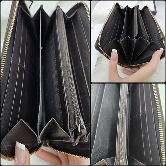 Gucci Supreme Ophidia Zip Around Wallet - Picture 17 of 17